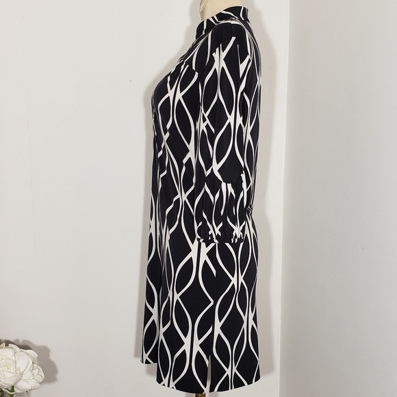 Banana Republic black and white dress size XS - Picture 5 of 6